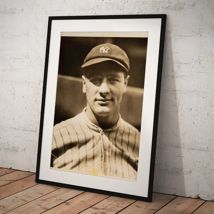 1930’s Lou Gehrig Art Print