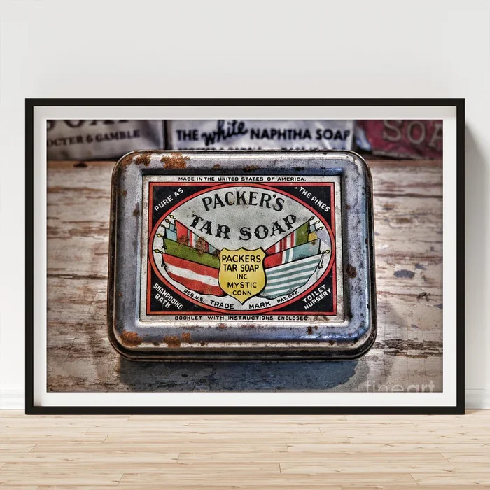1930s Packers Tar Soap Art Print
