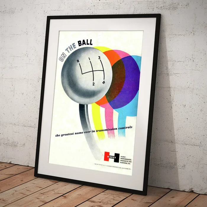 1964 Hurst add Art Print