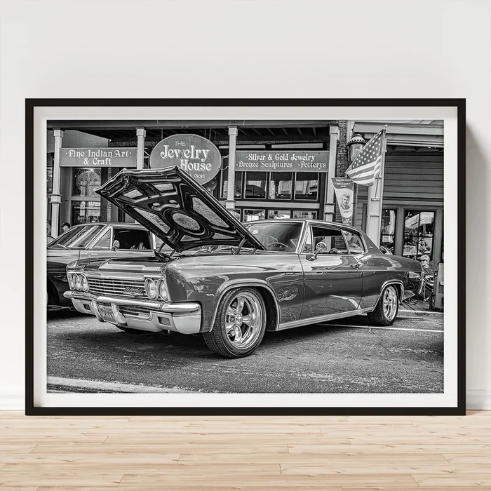 1966 Chevrolet Caprice Custom Art Print