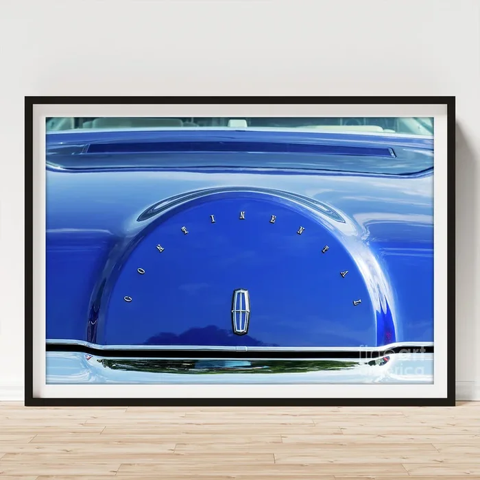 1969 Lincoln Continental Rear Art Print