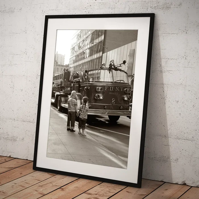 1970s 2 Children Boy Girl Holding Hands Art Print