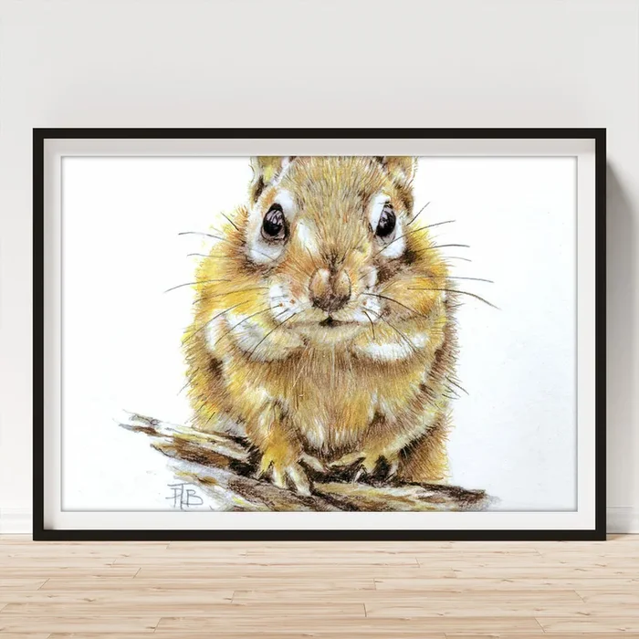 ‘Chippy’ Art Print
