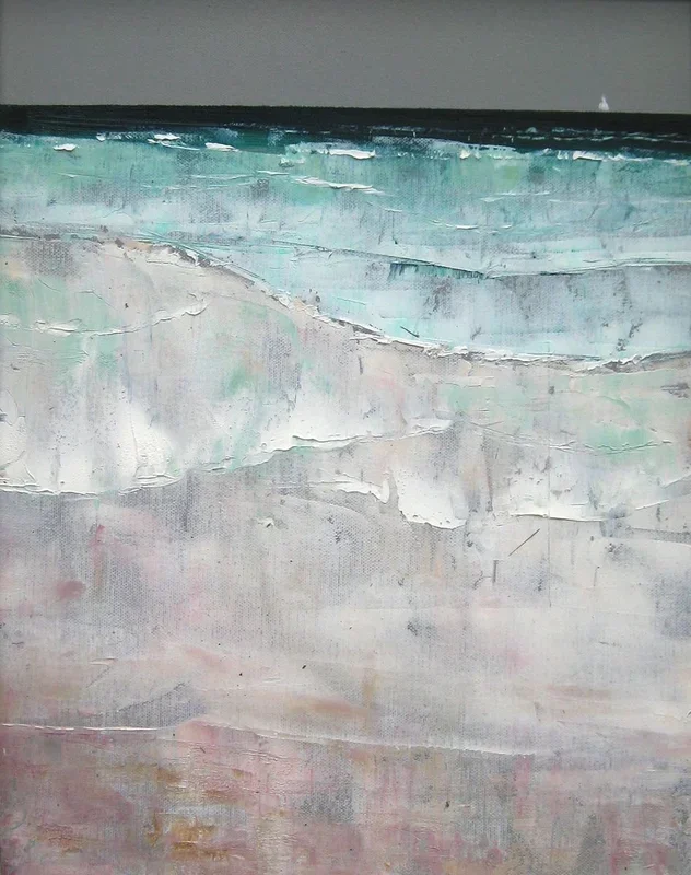 ‘First Yacht of the Summer’ (2018) Oil painting by Bill McArthur