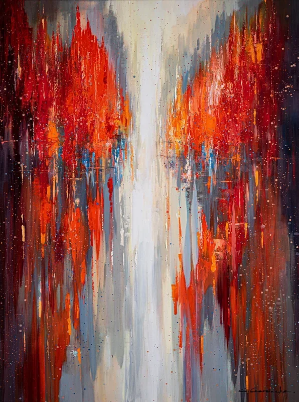 ‘The Beauty’ (2021) Oil painting by Ewa Czarniecka