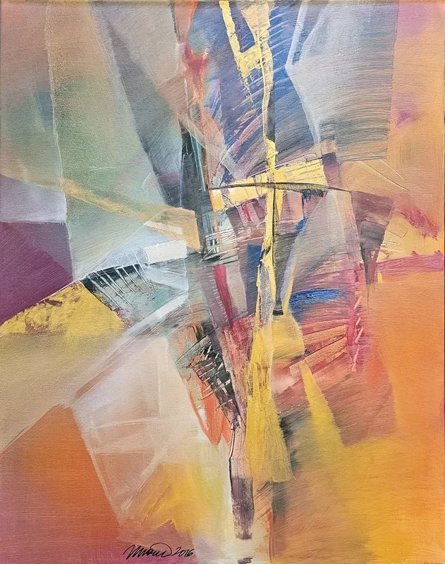 “A WAY TO THE TEMPEL”/2016 (2016) Oil painting by Taidakov Nikolai