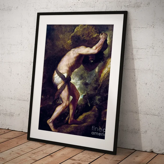“sisyphus” Art Print