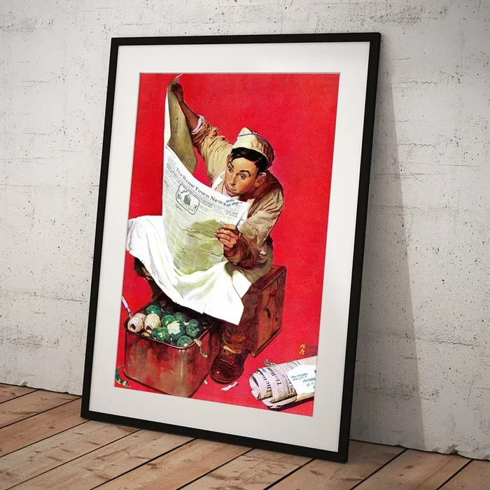 “willie Gillis On K.p” Art Print