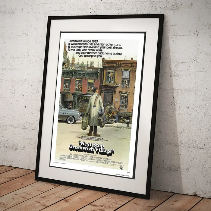 ”Next Stop Greewich Village”, 1976 Art Print