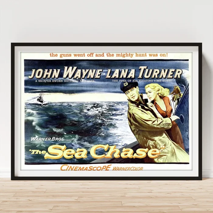 ”The Sea Chase” – 1955 Art Print