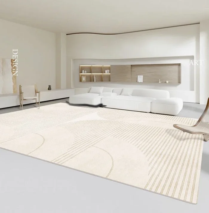Abstract Modern Area Rugs for Bedroom, Large Modern Rugs for Living Room, Contemporary Modern Rugs for Sale