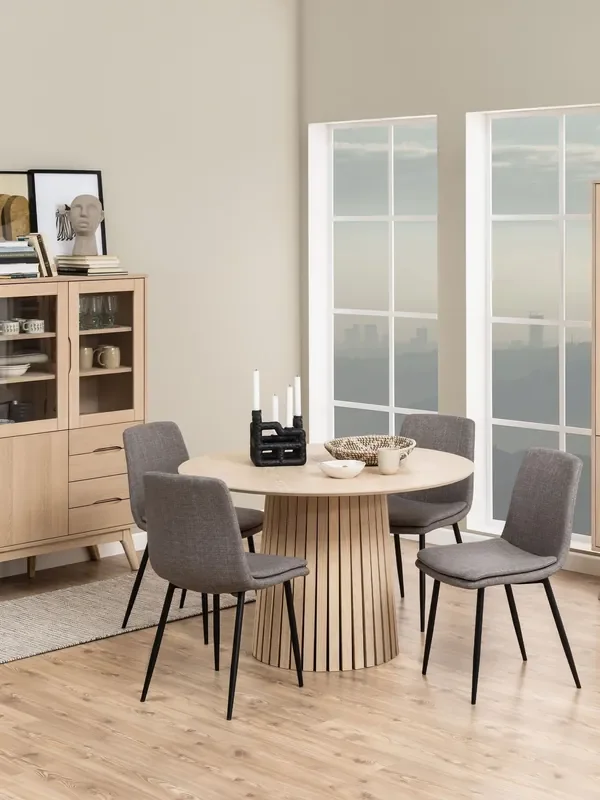 Actona Brown Becca Dining Chair Set of 4