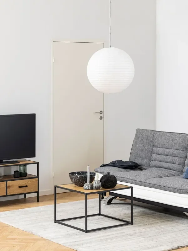 Actona Oak Seaford Metal Coffee Table