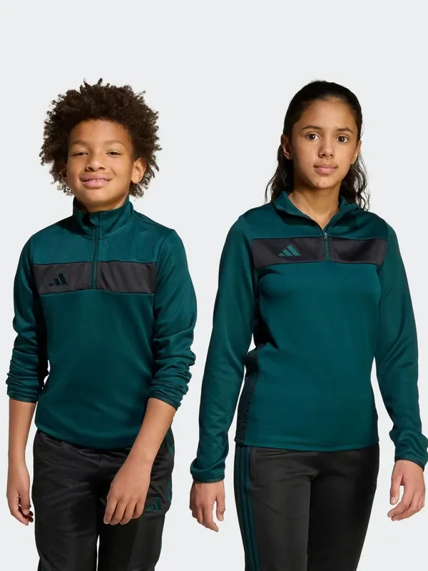 adidas Green Tiro 25 Essentials Kids Training Top