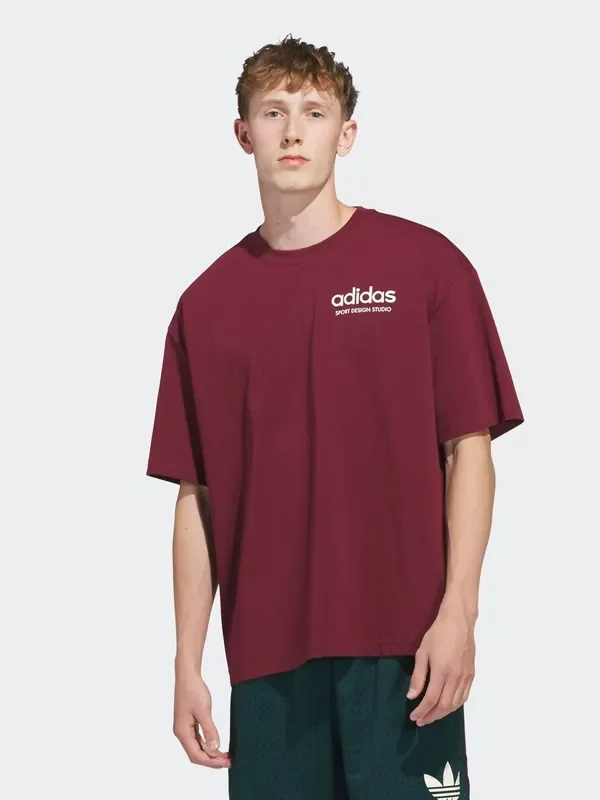 adidas Red adidas adidas Sport Design GFX T-Shirt