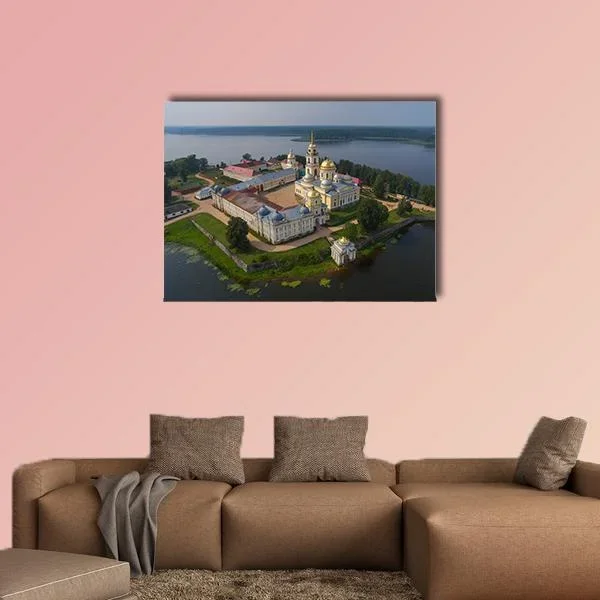 Aerial View Of Nilo-Stolobensky Canvas Wall Art