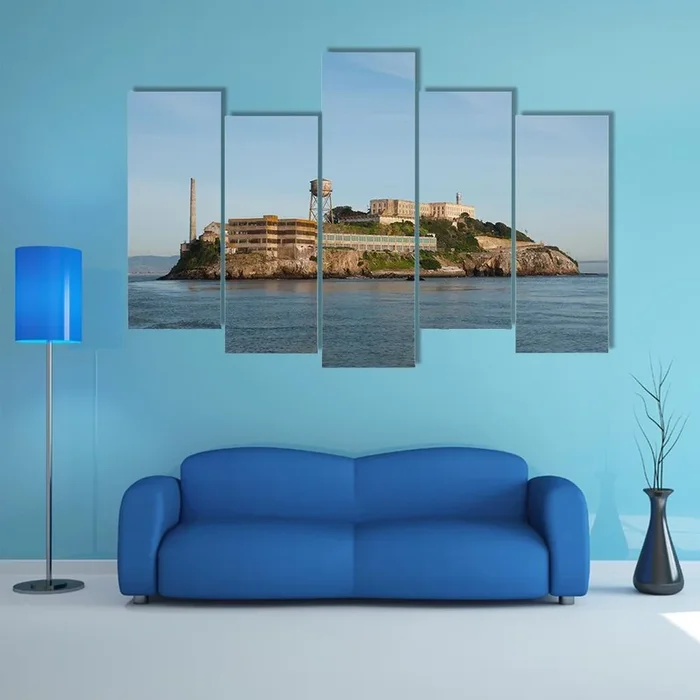 Alcatraz Island, San Francisco Canvas Wall Art