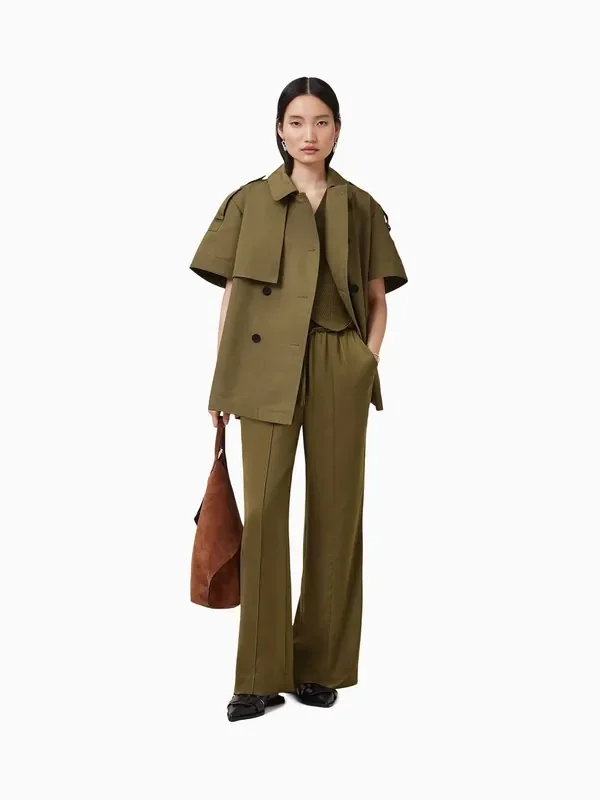 AllSaints Green Flow Jacket