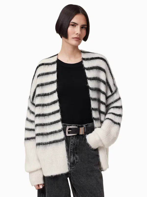 AllSaints White Riga Cardigan