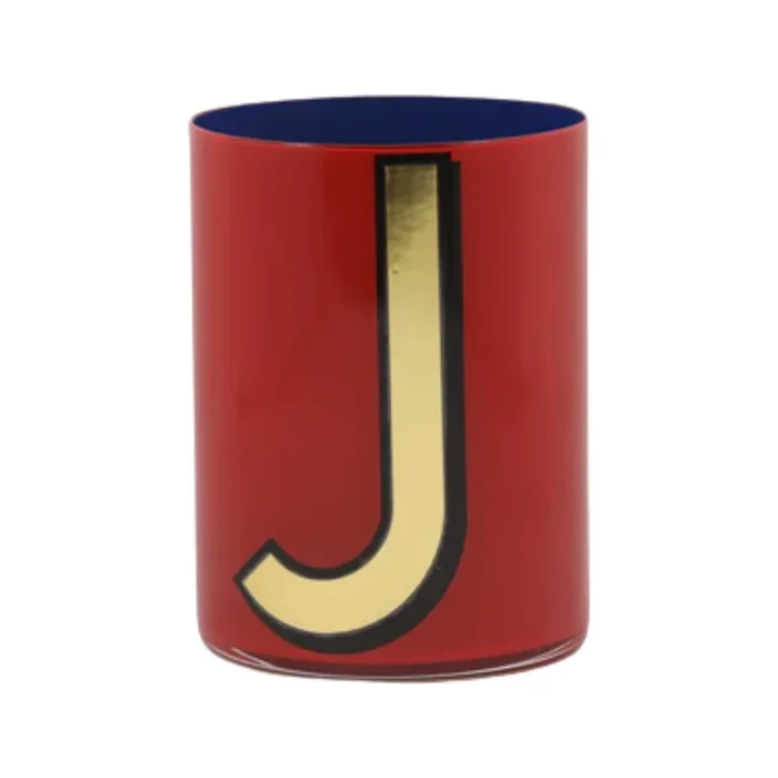 Alphabet Brush Pot, J
