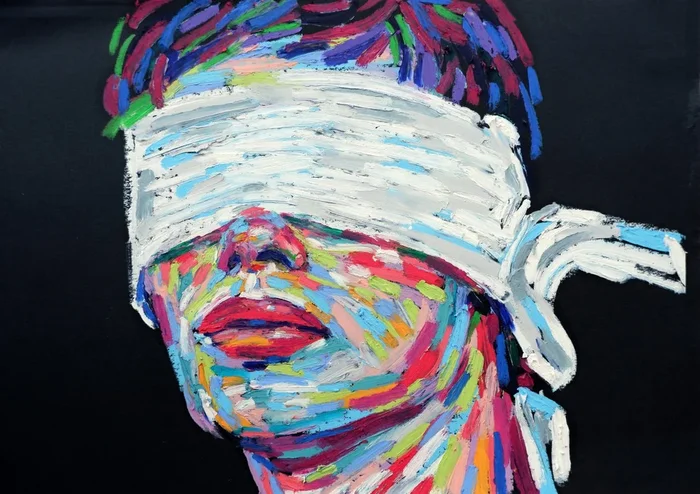 …And Justice for All (2020) Painting by Van Lanigh