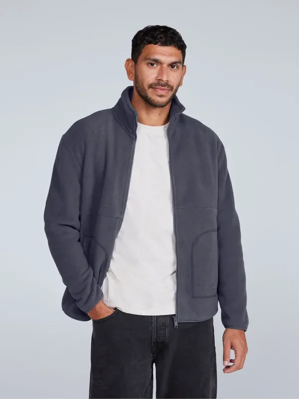 Animal Blue Felix Mens Borg Lined Fleece