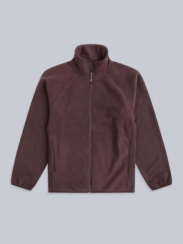 Animal Brown Stockholm Full-Zip Fleece