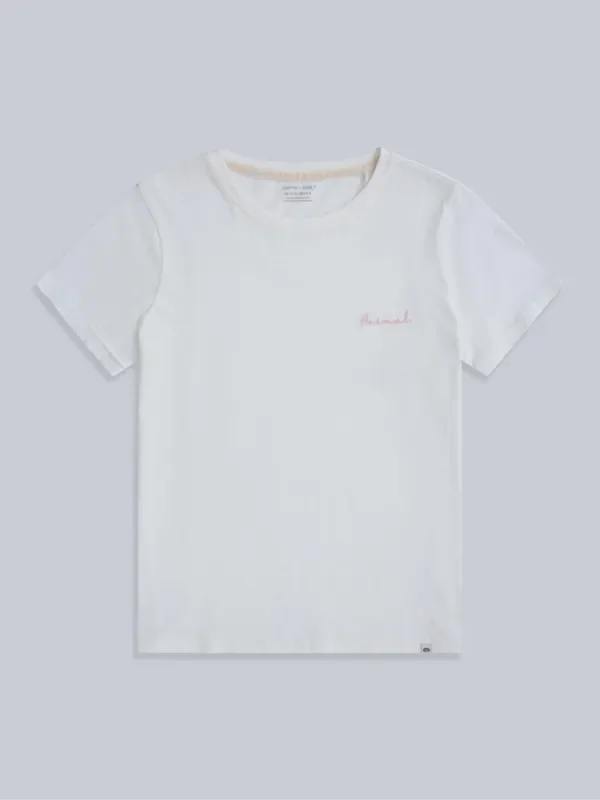Animal White Marina Logo T-Shirt