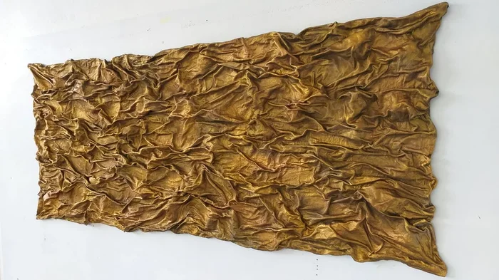 « Antique Gold » by M.Y. (2020) Mixed-media sculpture by Max Yaskin