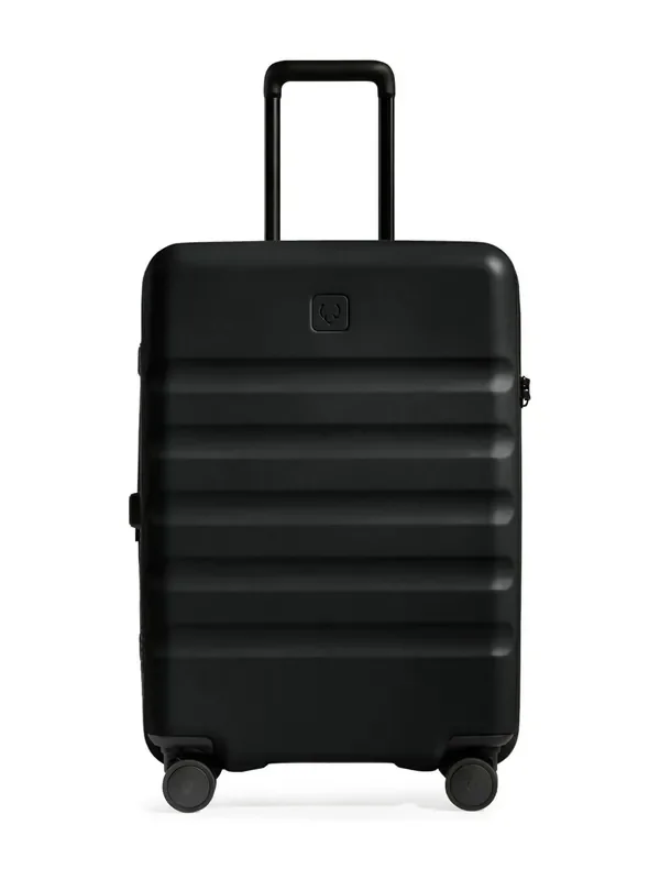 Antler Icon Stripe 66cm Medium Black Luggage
