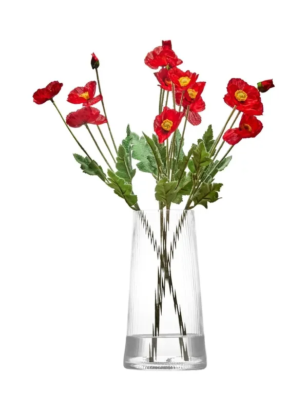 Anton Studio Designs Clear Large Empire Vase