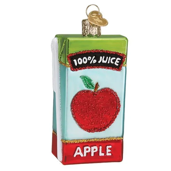 Apple Juice Box Ornament – Old World Christmas