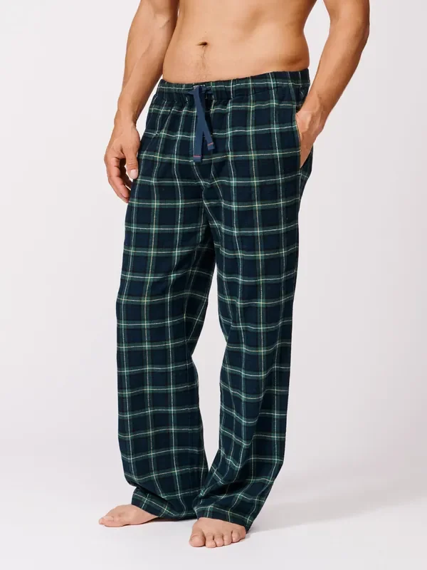 Aubin Green Edward Louge 100% Cotton Pyjamas