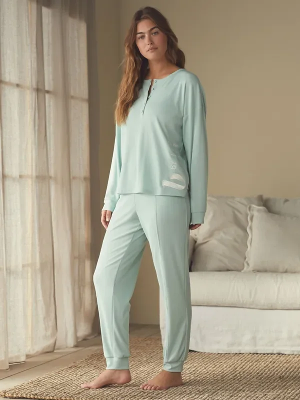 B by Ted Baker Textured Waffle Twosie Pyjamas