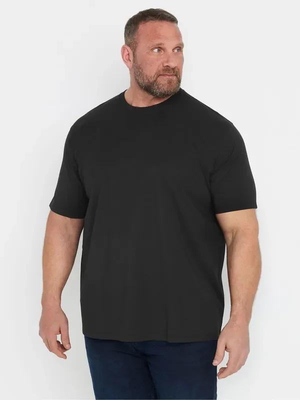 BadRhino Big & Tall Black Soft Touch T-Shirt