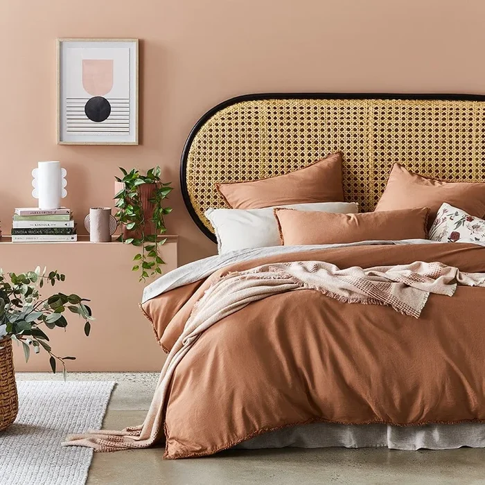 Bamboo Linen Earth Quilt Cover Separates