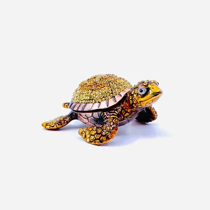 Bejeweled Enamel Trinket Box 15, Sparkle