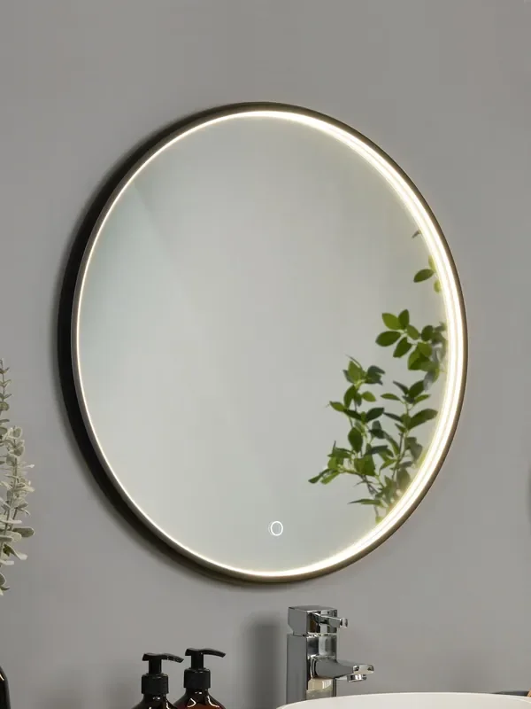 BHS Black Roc 23w LED Demist IP44 Framed Mirror