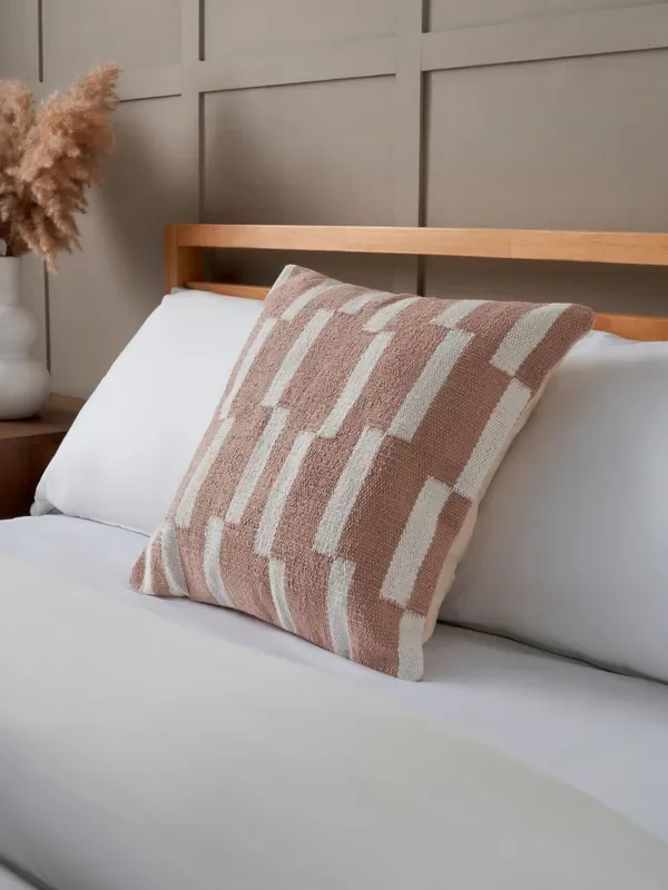 BHS Woven Block Cushion