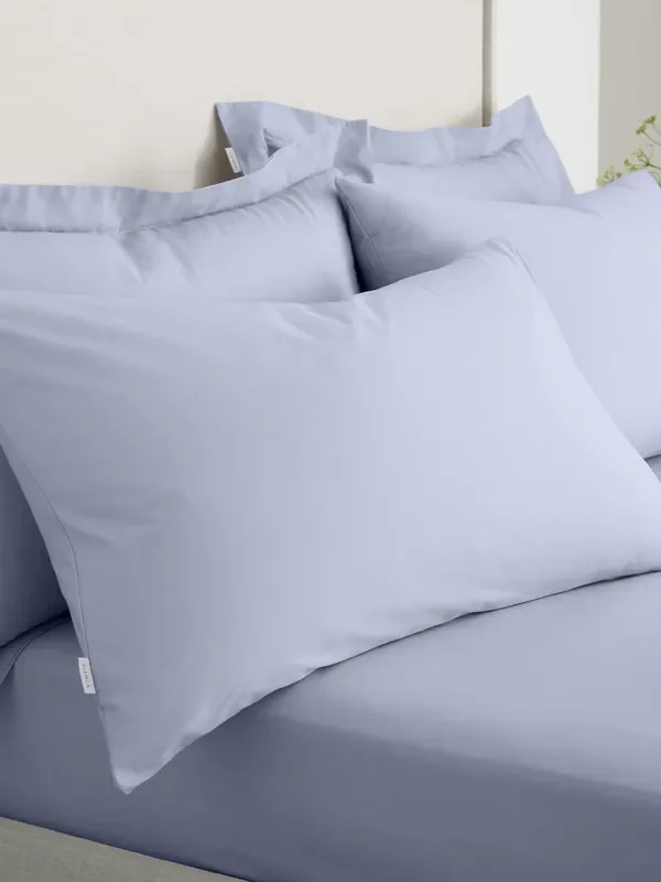 Bianca Lavender 200 Thread Count 100% Cotton Pillowcase Pair