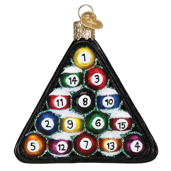 Billiard Balls Ornament – Old World Christmas