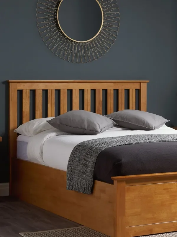 Birlea Oak Phoenix Ottoman Bed