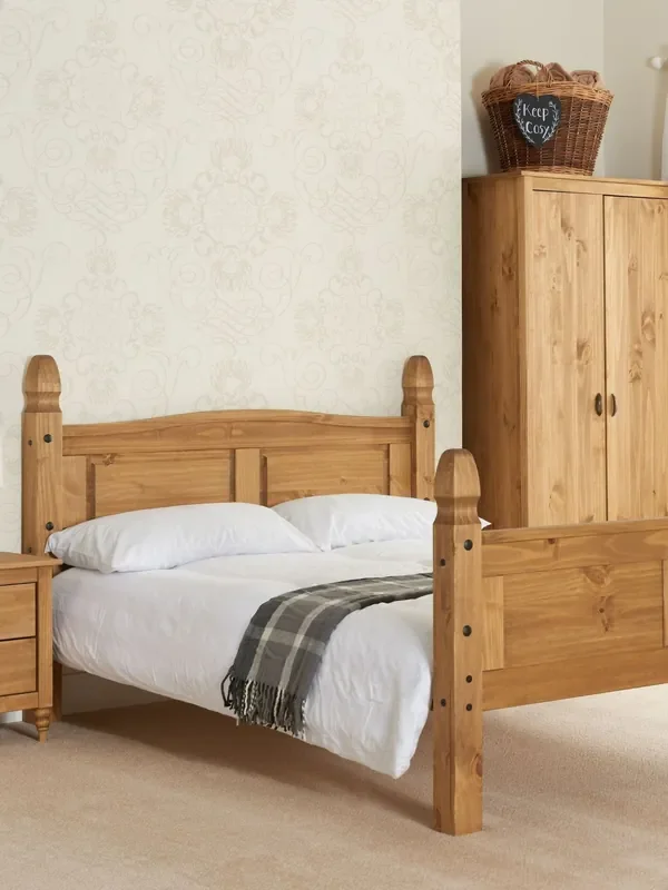 Birlea Pine Corona High End Bed