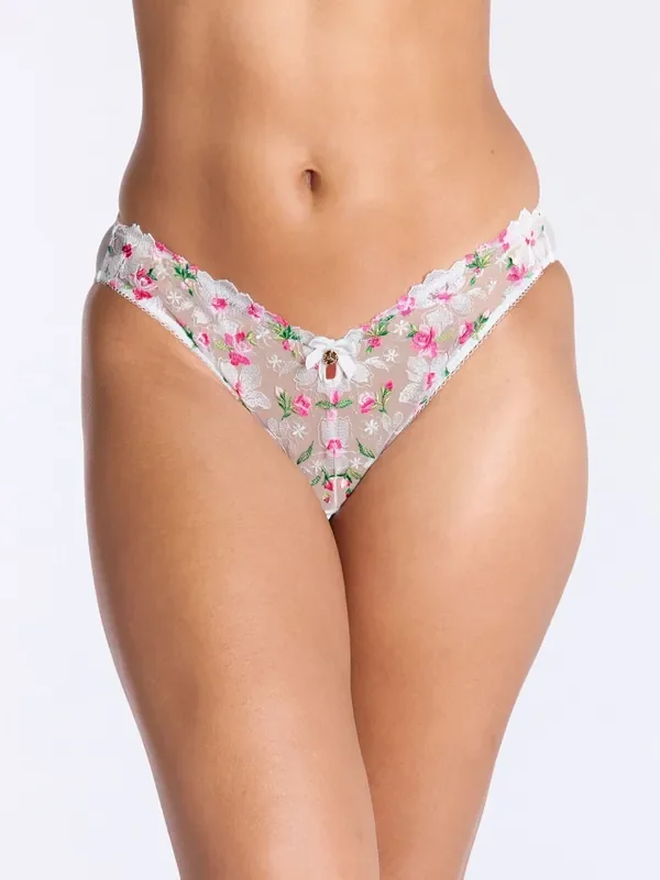 Boux Avenue Blossom Floral White Knickers