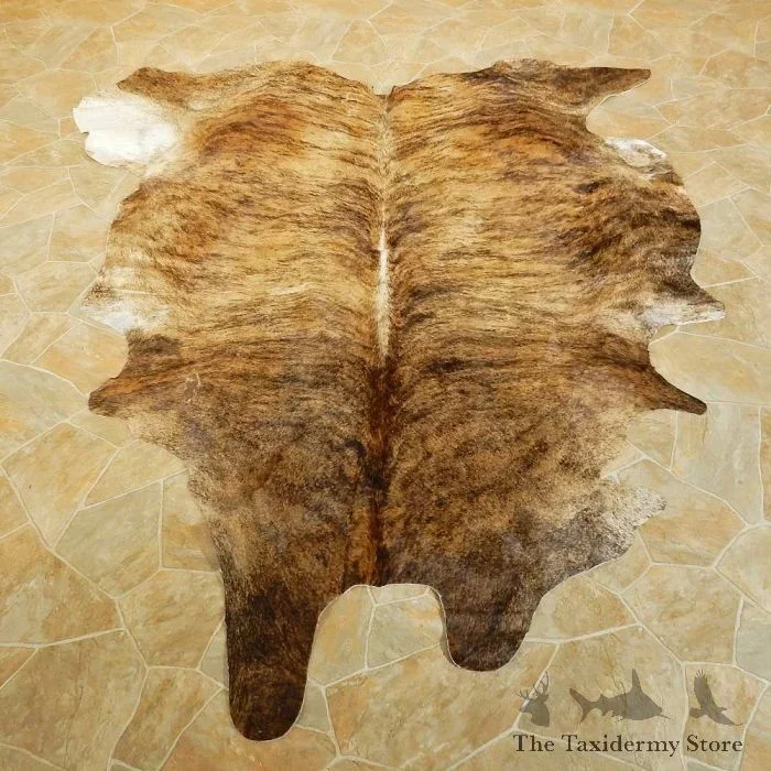 Brindle Cowhide Taxidermy Tanned Skin For Sale