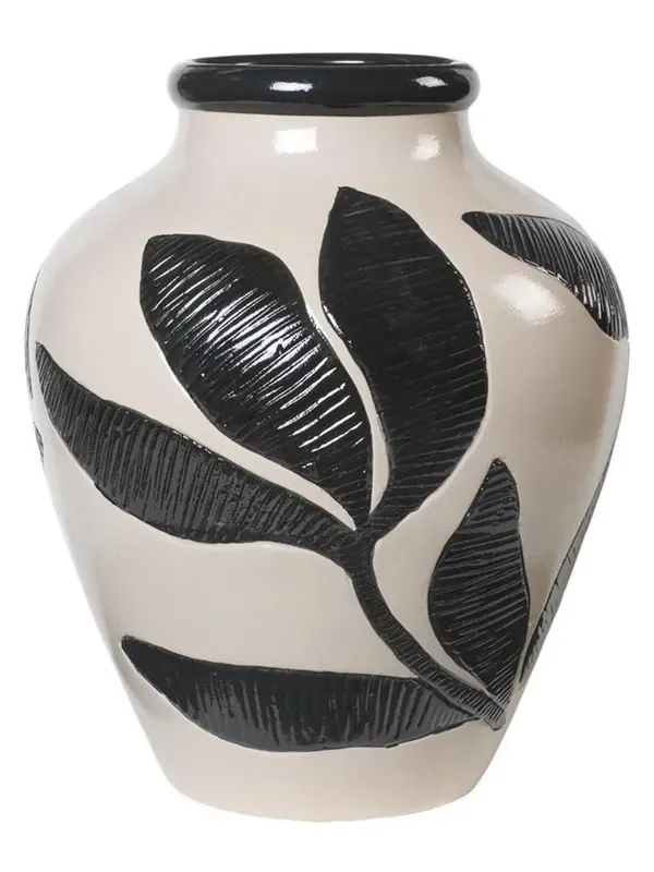 Broste Copenhagen Black Herbert Vase