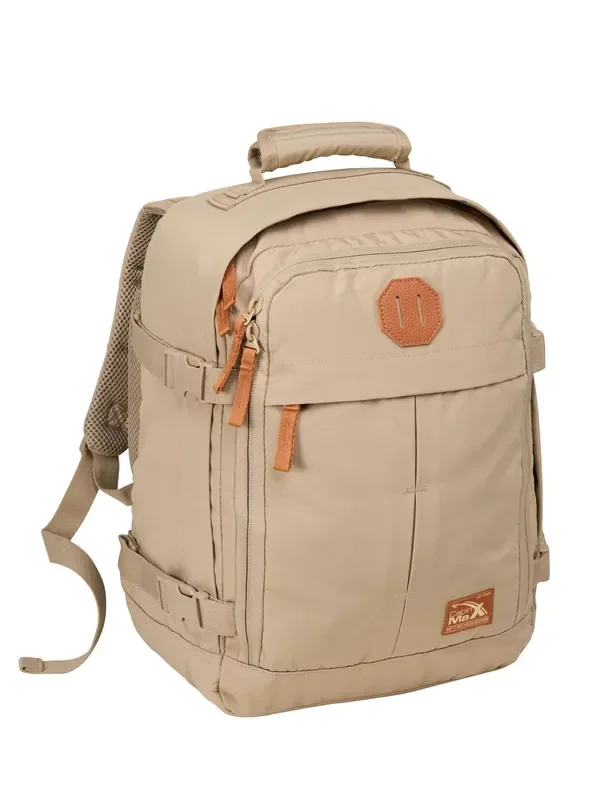 Cabin Max Cream Metz 24L Underseat Personal Item Backpack Hand Luggage 40x30x20cm