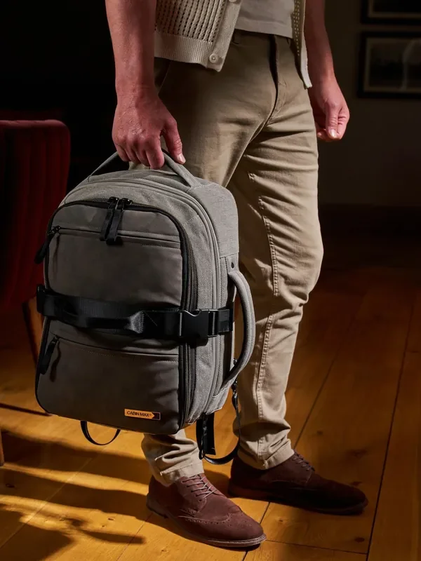 Cabin Max Grey Evos Expandable Backpack