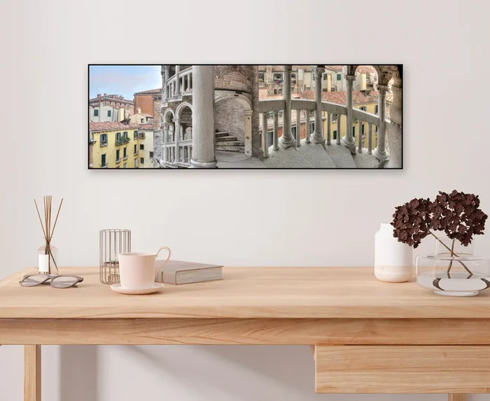 Canale di Passaggio 4 Canvas Wall Art