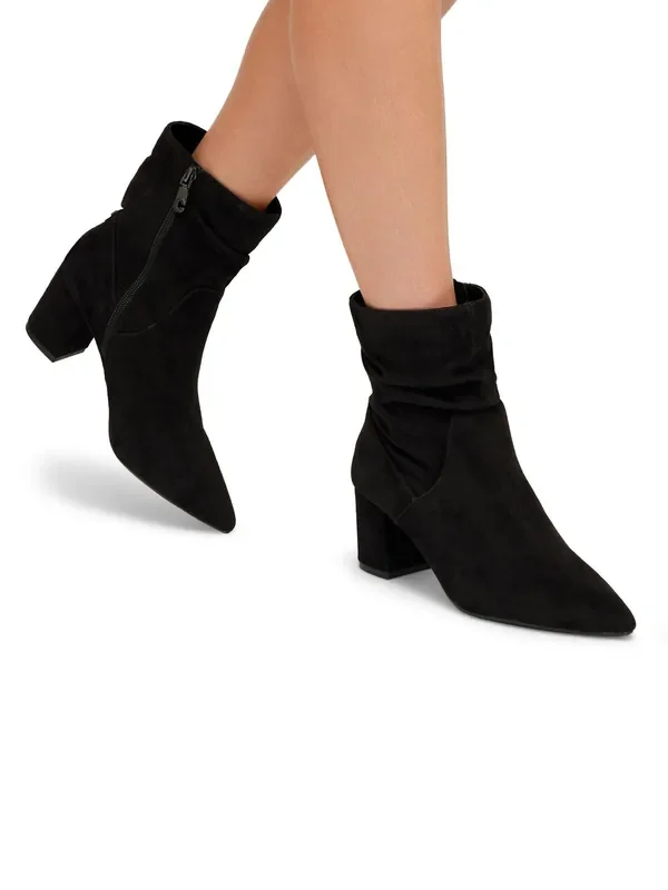 Carvela Black Headline Brogue Boots